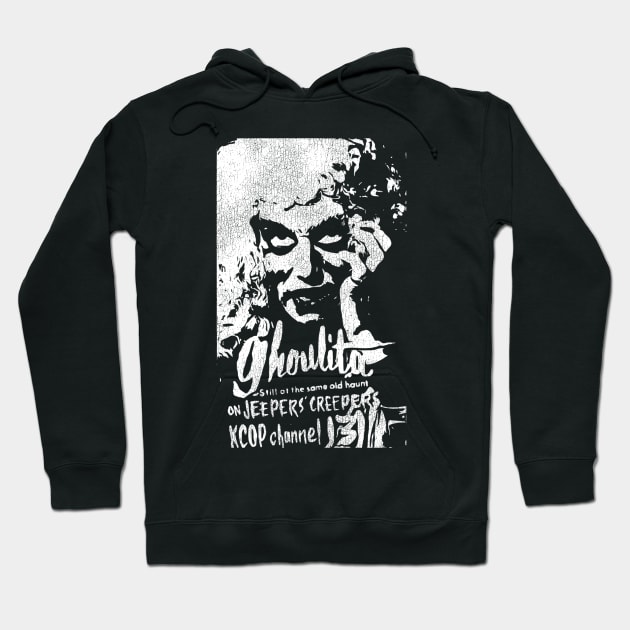 Ghoulita Jeepers Creepers Theater Horror Host KCOP LA Hoodie by darklordpug